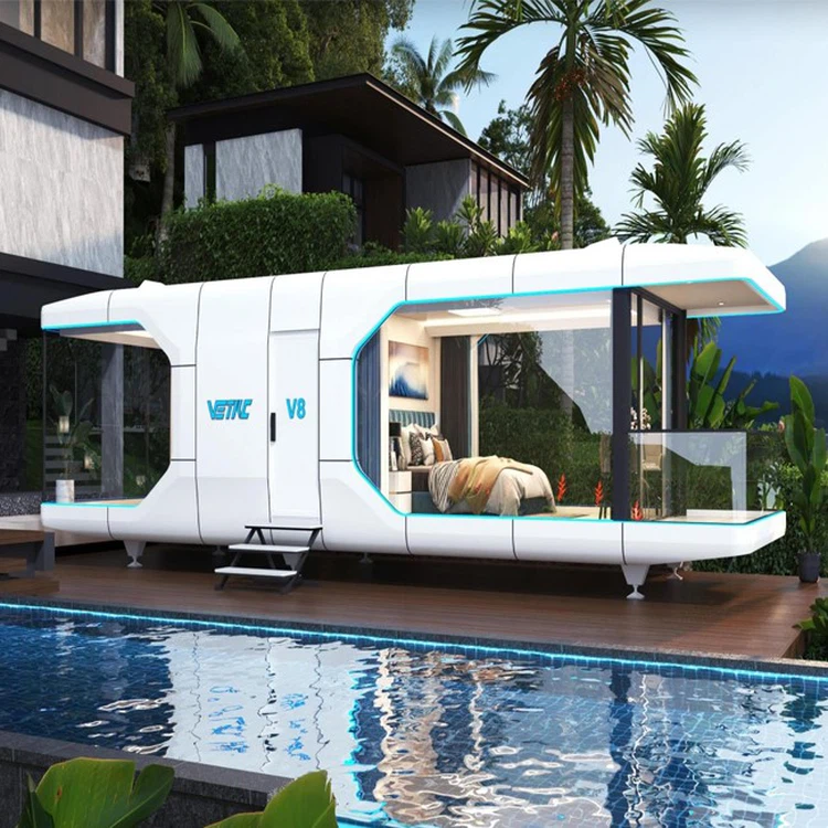 Luxury Prefab Vessel Capsule House 4 Luxury Prefab Vessel Capsule House 4