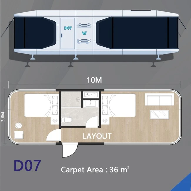 new capsule hotel mobile machine container tiny homes (1)